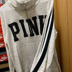 Victoria Secret PINK quarter zip jacket